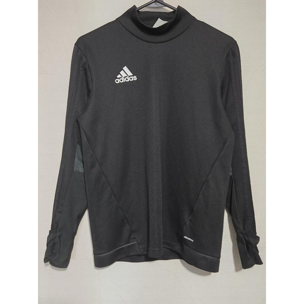 Adidas Men’s Track Pullover Black Size Large Athletic Training Top 1/4 Zip